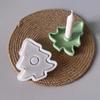 Christmas Candle Mold Silicone Silicone Candle Holder Mold Tree Shaped Candle Holder Mold Lightweight For Dining Table Home