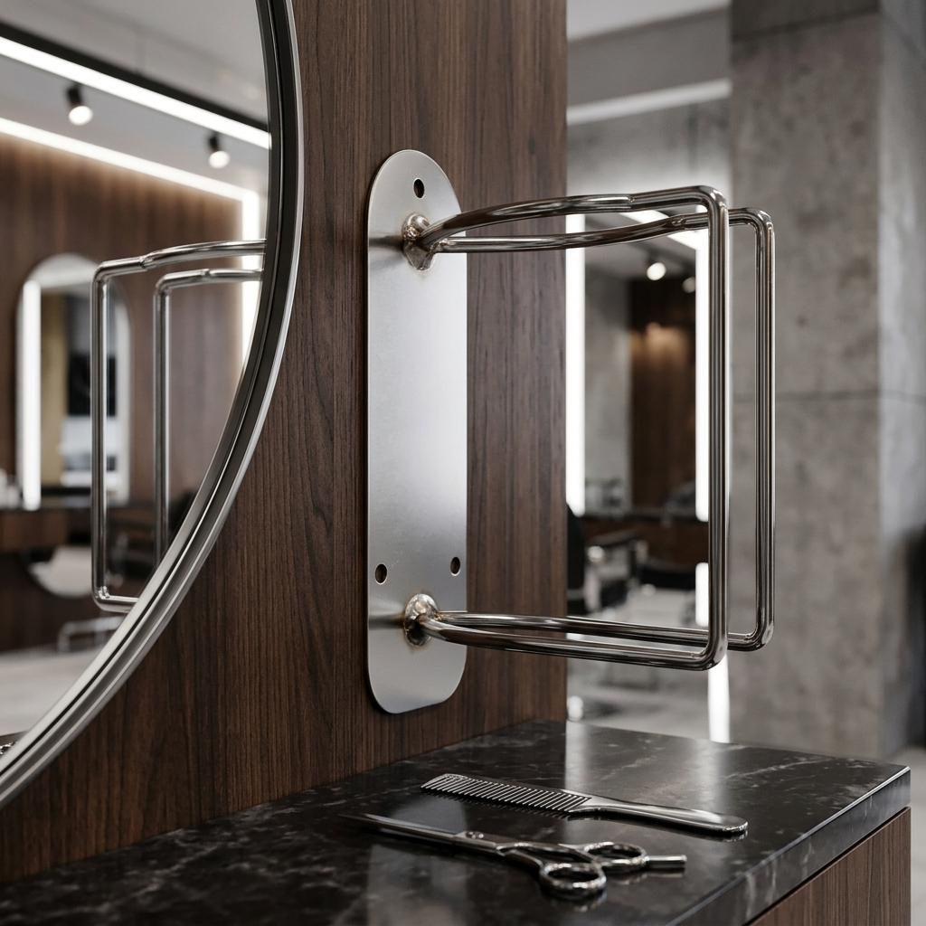 Wall-mounted Hair Dryer Holder Strong Durable Construction