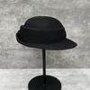 Summer Temperament Hepburn Wind Bucket Hat Fine Straw French Style Foreign Style Top Hat Basin Hat Female Elegant Straw Hat