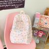 Schoolbag Schoolbag for Girls, Junior High School Girls Ins Wind 1011 New High-value College Students, Lightweight Backpacks, Cute Cartoon Shoulders