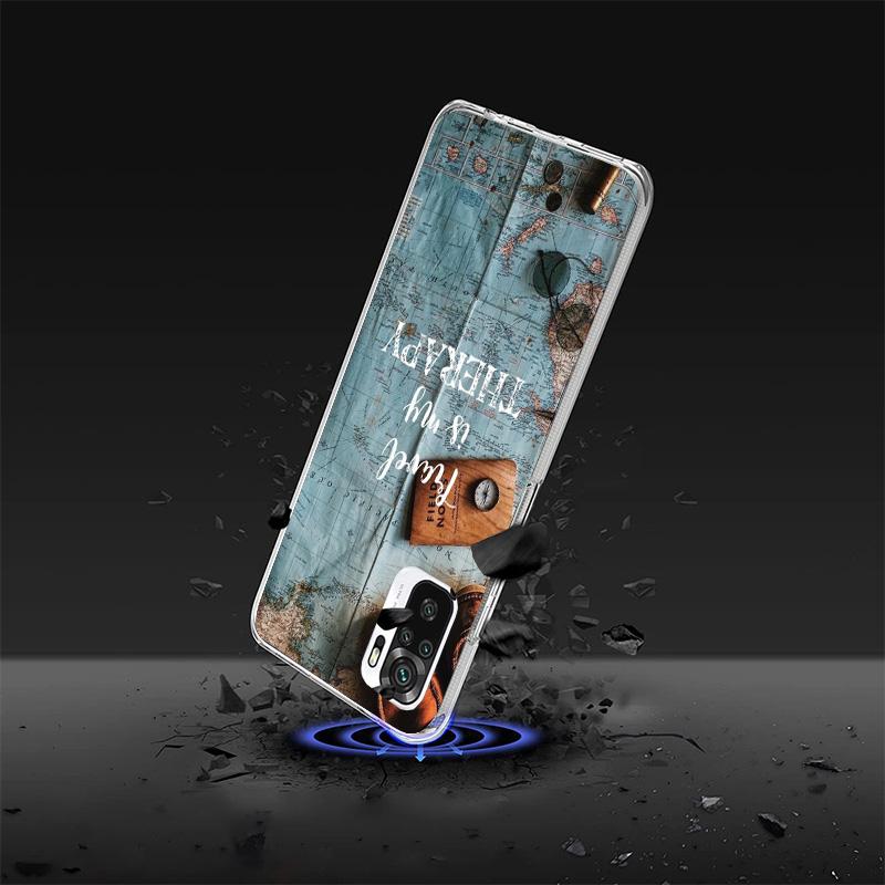 Travel Mountain Beach Proverb Phnoe Case for Phnoe Case for Xiaomi Redmi Note 15 14 14S 13 Pro Plus 12 12S 11S 11E 10S 10 11T 5G