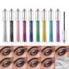 Máscara de Cílios com Glitter, Máscara de Cílios com Glitter de 9 Cores, Máscara com Volume e Brilho de Diamante, Maquiagem para Cílios com Brilho à Prova de Manchas, Maquiagem para Olhos com Glitter para Festa de Feriado