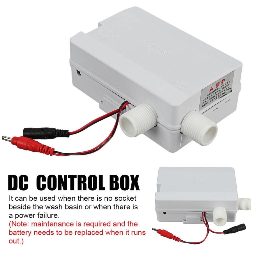 Grifo de agua de inducción, grifo con Sensor infrarrojo automático, grifos de fregadero, cubierta de agua fría única montada