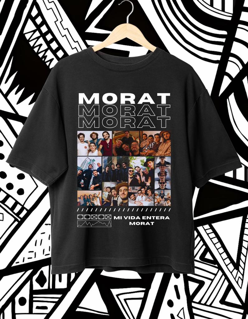Morat Tshirt Retro Street Design Oversized Unisex Women Casual Cotton Vintage 90s Tee Morat Fans Short Sleeve Female Male Clothing