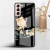 Skleněné pouzdro pro Samsung Galaxy S22 S20 FE S21 5G S10 S9 Plus Note 10 20 Lite temperovaný kryt na telefon Anime Genshin Impact Cool