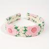 Boho-Chic Floral Knit Headband for Women - Cute & Stylish Hair Accessory, Perfect for Casual Attire