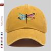 PC Niedliche Libellen-Print Baseballkappe Sexy Design Sonnenhut Bequem und Leicht Trucker Dekorativer Hut mit Verstellbarem S
