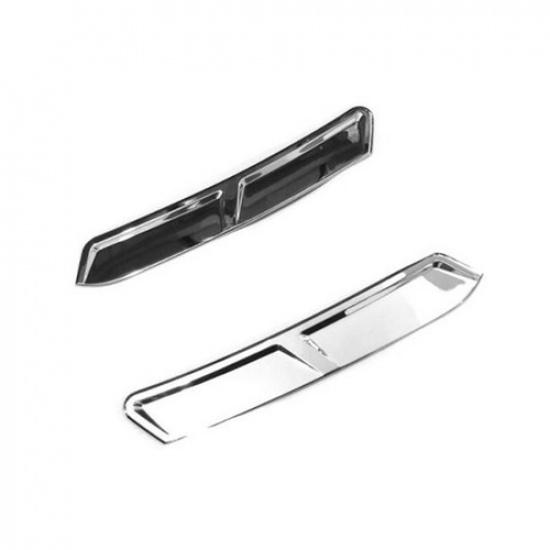 Chrome 2X Front Wheel Hub Eyebrow Cover Trim For Hyundai Tucson 2021 2022