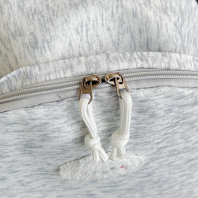 Cute Backpack for Girls Lace Trim Lightweight School Bag for Women Daily Use