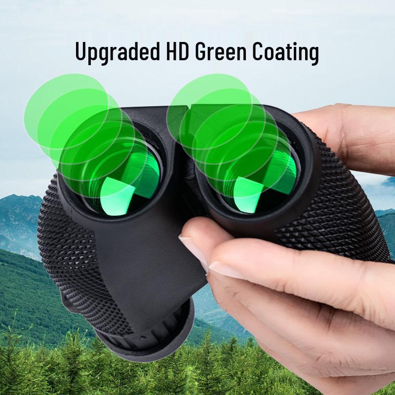 Children's HD Mini Telescope 10x25: High-Magnification Binoculars for Low-Light Viewing