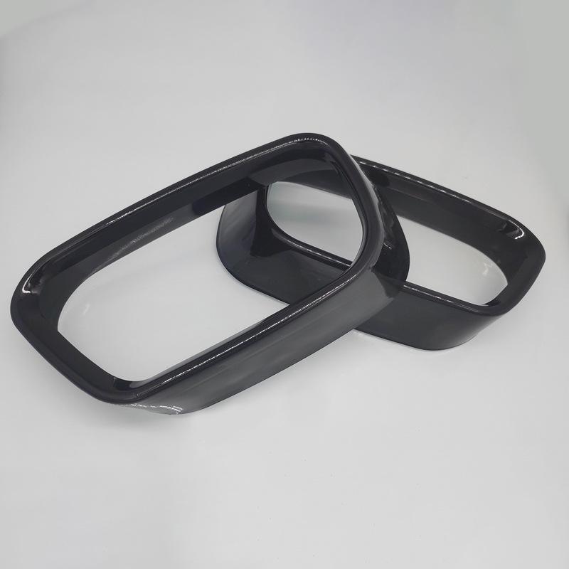 14-18 BMW X5 Dual Outlet Black Stainless Steel Exhaust Tailpipe Cover