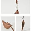 Wallet PU Croissant Bag Lipstick Earphone Bag Hanging Neck Coin Purse Portable   Streetwear