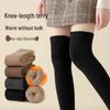 Women's Thickened Plus Velvet Over-the-Knee Socks - Warm Calf Protection for Autumn & Winter
