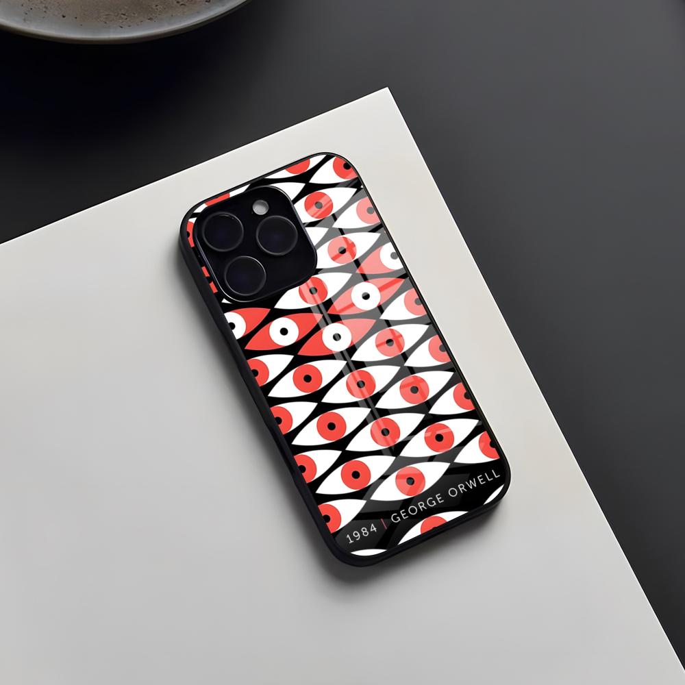 1984 George Orwell Phone Case For IPhone 17 Pro Max 16 15 14 Pro Max 13 11 X Xs Xr 8 7Plus Glass Cover
