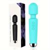 Rechargeable Vibrator Stick - 20-Frequency AV Stick for Female Pleasure, Waterproof, Quiet, and Ergonomic Design for Ultimate Adult Experience