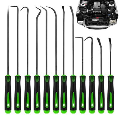 12 Stück Auto Wellendichtring Pick Werkzeug Set Auto O-Ring Entferner Abzieher Hand Pick Set Feder Saugringe Haken Set für Auto Reparaturwerkzeug