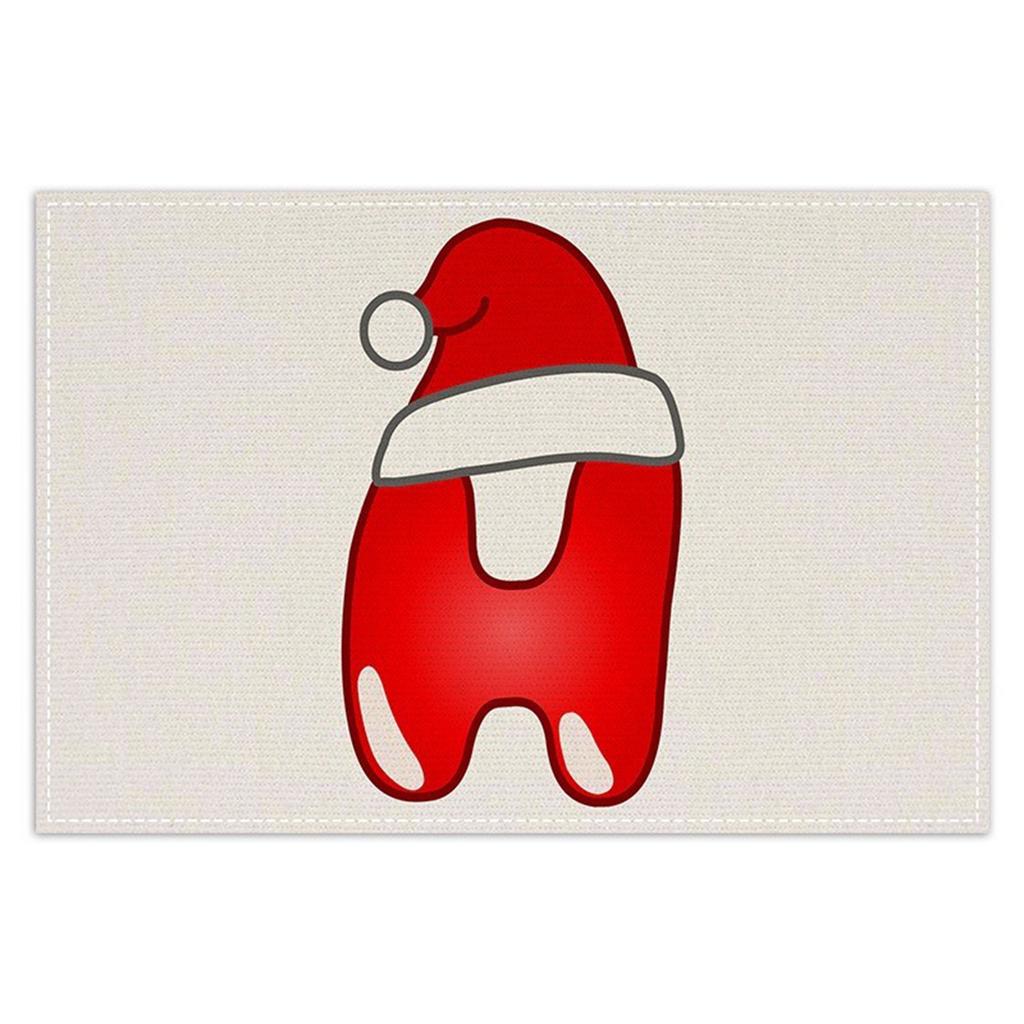 Christmas Letter Placemats, Festive Table Decorations, Tablecloths, Tea Flags, Festive Party Restaurant Tablecloths.