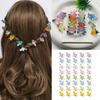 40PCS Mini Cartoon Duck Shaped Hair Accessories Side Clip Hairpins For Kids Girls Party Use Headwear