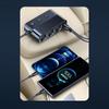 Ładowarki samochodowe 128W PD+QC3.0 Adapter szybkiego ładowania 3-gniazdowy rozdzielacz zasilania 12-24V z 4 portami USB