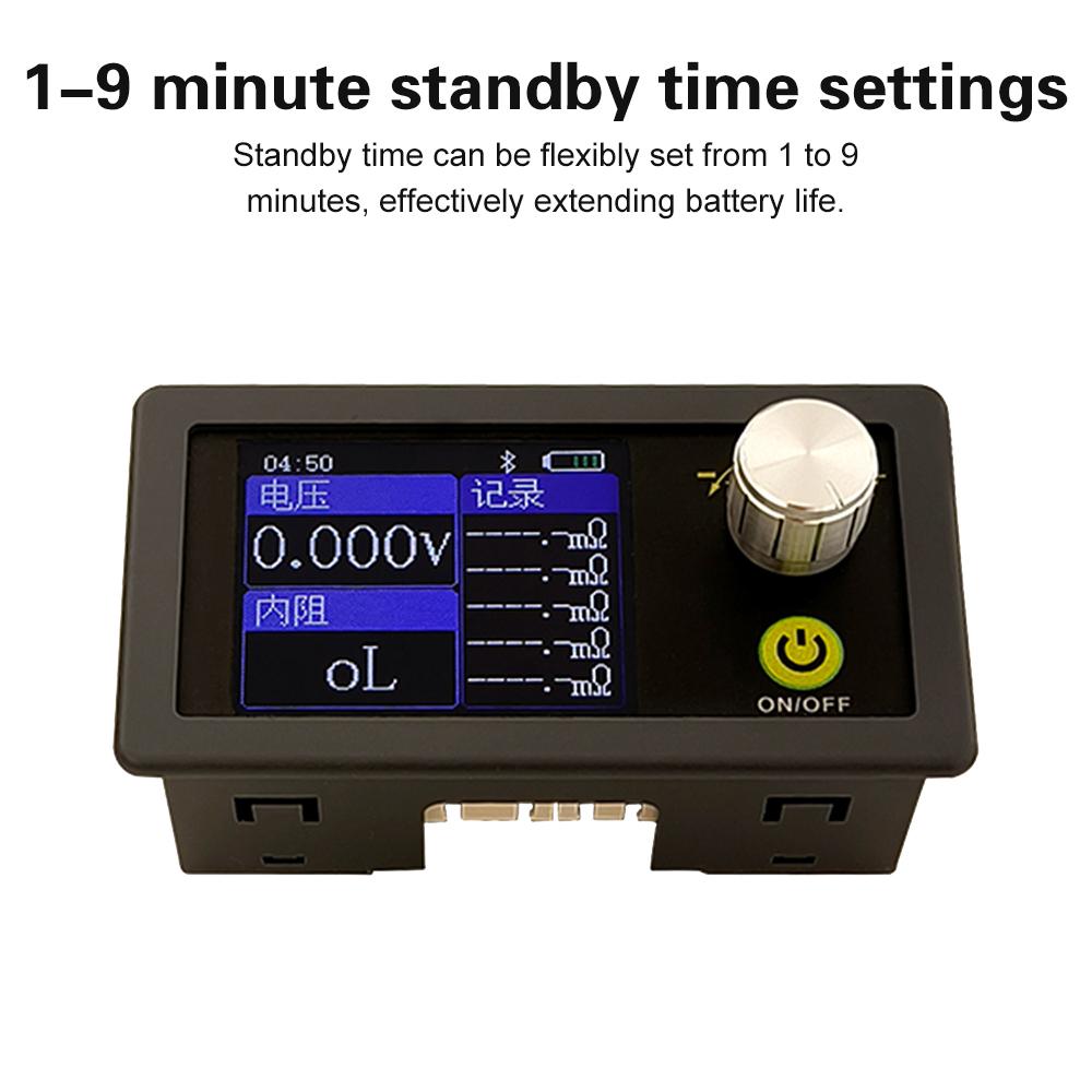 T459 DC 5V High-Precision Internal Resistance Tester (AC 4-Wire Method) with Remote APP Display  Encoder Operation 18650 Battery