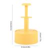 Burger Patty Maker with 100 Patty Papers Non-Stick Hamburger Patty Maker Circular Non-Stick Beef Presses Tool Meat Kitchen Tools