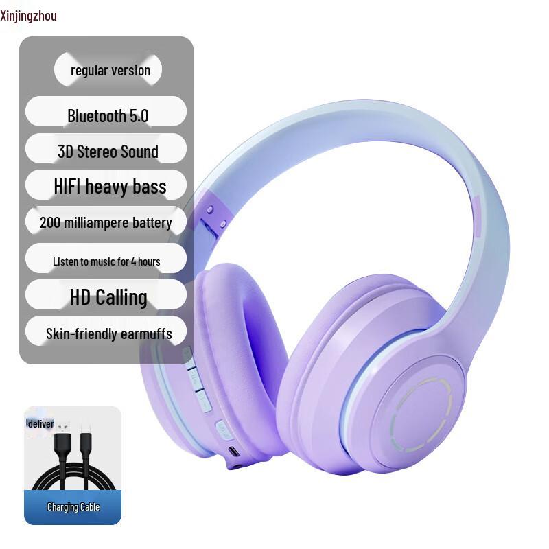 Xin Jing Zhou Kabellose Bluetooth-Over-Ear-Kopfhörer