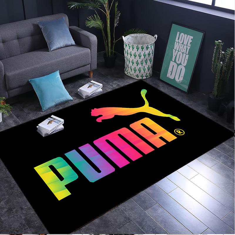 PU-MA Rug Area rug for Livingroom, Bedroom, Palyroom, Chair Rug, Office Rug, Floor mat, Large Size Fan Christmas Birthday gift