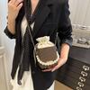 Premium Texture Light Luxury Niche Portable Box Bag Trendy New Fashion Commuting Versatile Shoulder Messenger Bag