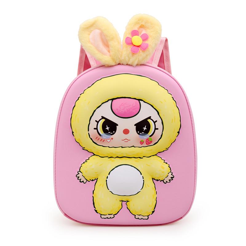 

Школьный рюкзак новая мультяшная сумка-яичная скорлупа для мальчиков и девочек 2-5 лет любовь рюкзак 3D трехмерный детский тренд
