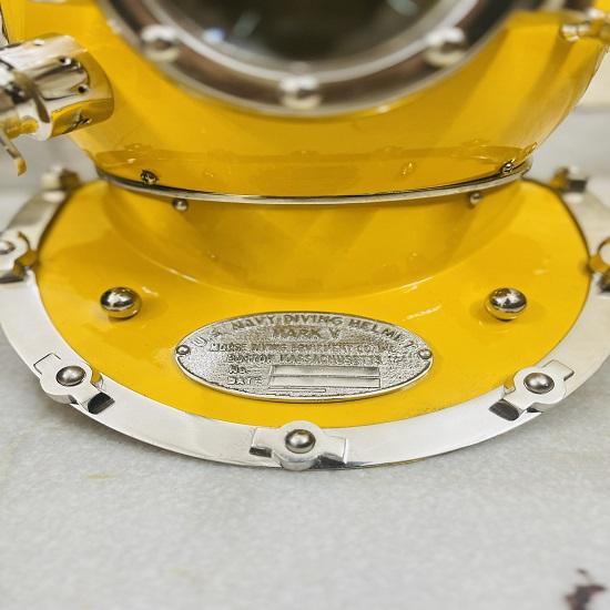 Шлем для подводного плавания ВМС США Mark V Полноразмерный шлем для дайвинга Шлем — фото 5