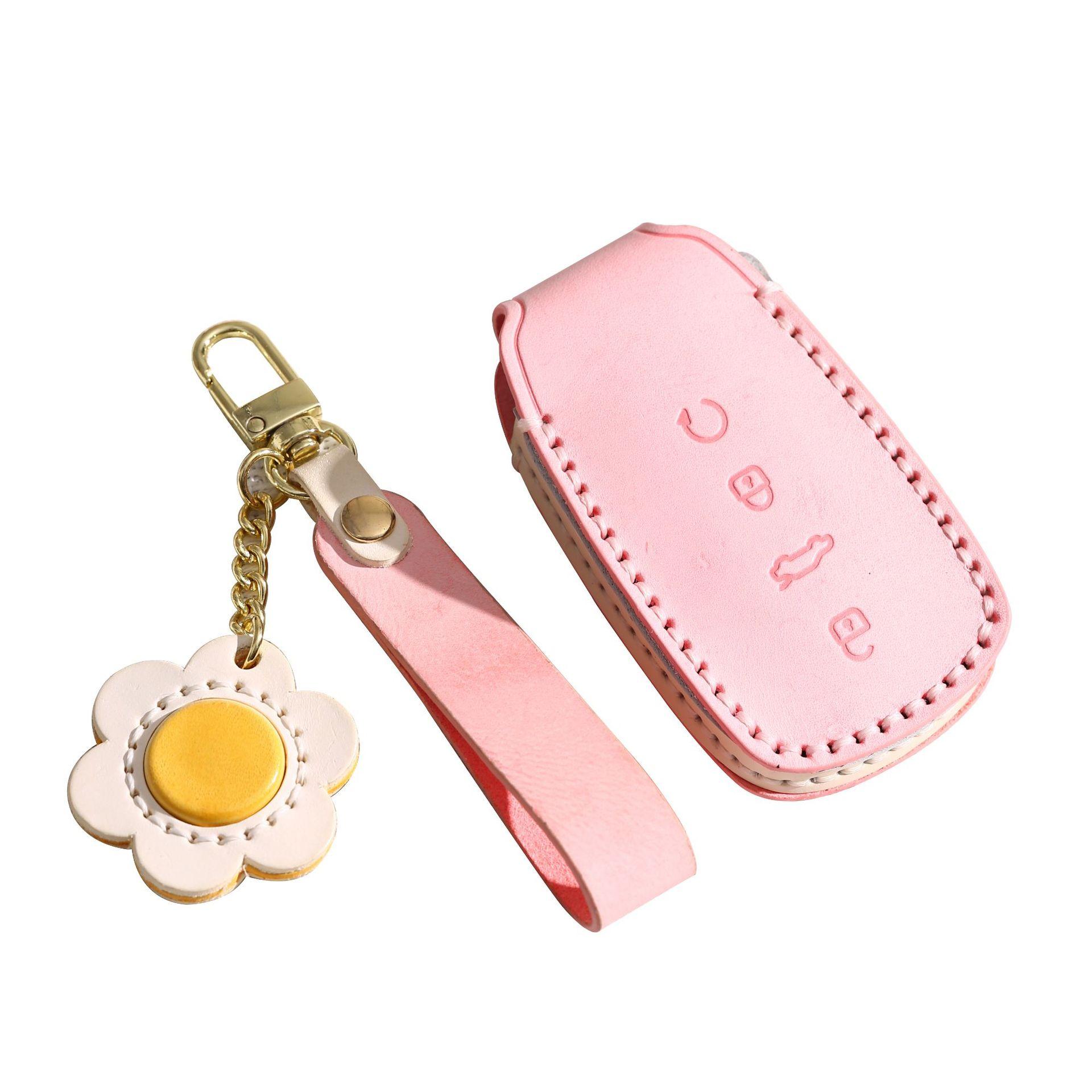 

Tiggo 8plus key set 2022 Tiger Ba Kunpeng version 21 Chery Tiggo 7p special car key bag female розовый