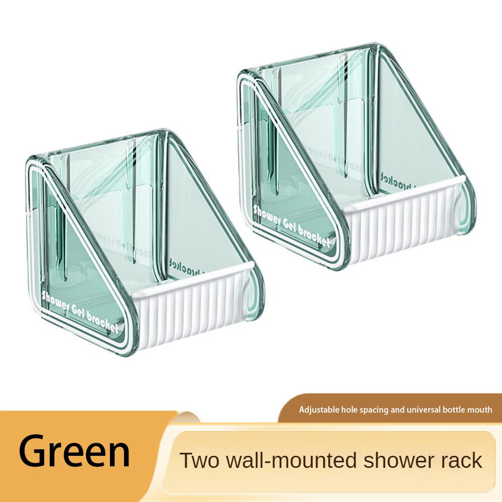 Storage Rack Easy To Press Adjustable Accessories Plastic Grey Bathroom Storage Dishwashing Liquid Hanger Brown Home Storage