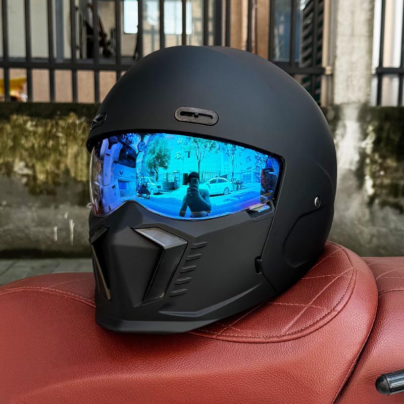 New Scorpion Retro Motorcycle Cascos Moto Locomotive Personality Multi-purpose Combination Helmet Half M L XL XXL XXXL