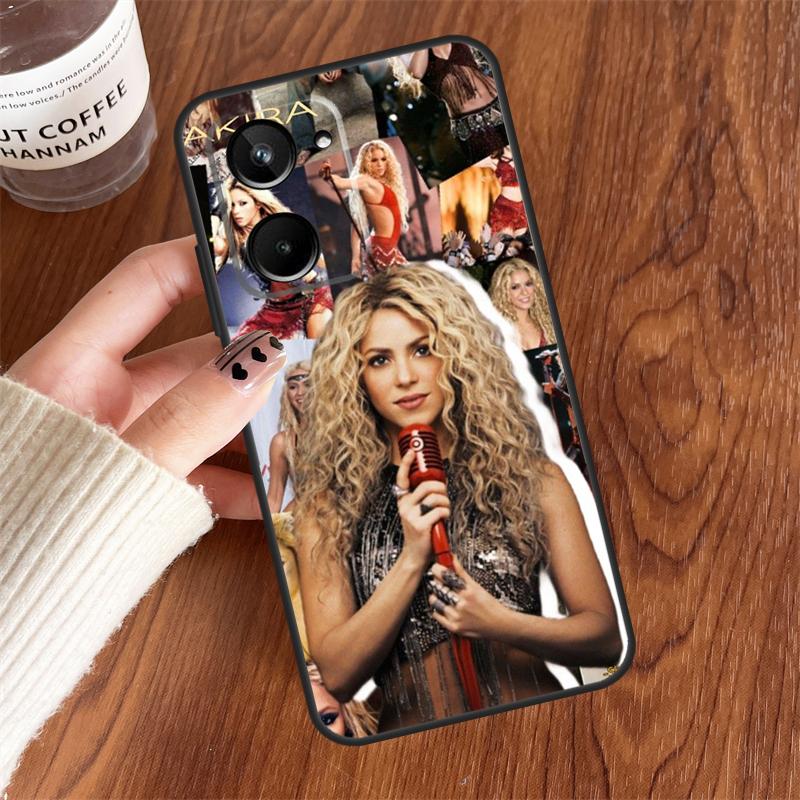 Singer Shakira For Realme GT6 GT7 Pro 10 11 12 13 14 15 Pro Plus C55 C71 C65 C63 C61 C53 C67 C35 C75 Case