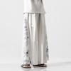 2021 Summer Retro Plus Size Men's Zen Cotton Linen Pants - Multi-Color Fashion Print