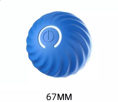 USB Rechargeable Type-C Interactive PC/TPR Dog Toys Electronic Irregular Motion Vibration Ball Fashionable Pet Movement