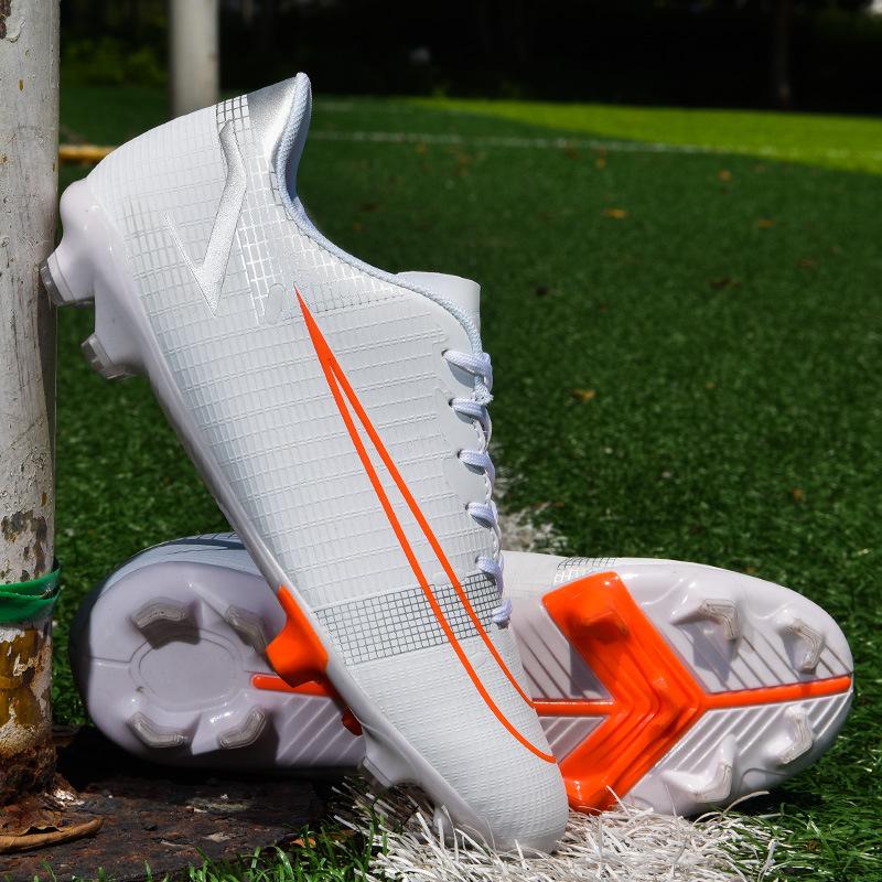 Foreign trade football shoes, male youth middle school students competition training shoes AG long nails artificial turf TF broken nails