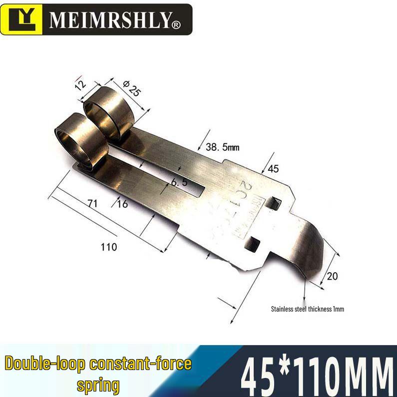 Heli Electric Forklift Circlip for Sightseeing Car Motor - Constant Voltage Spring Carbon Brush Holder (Sizes: 17*33, 17*37, 17*46)