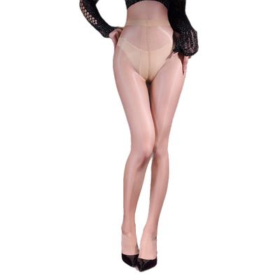 Pantyhose Women Sexy T Crotch Aurora Stockings 3D Ultra-Thin Transparent Seamless Waist Sockings High Waist See-Through Socks