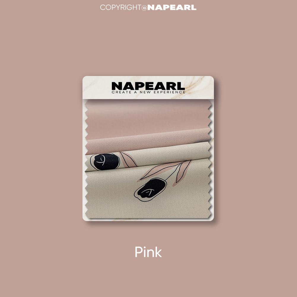 

1 шт. NAPEARL 70-80% степень затемнения Ins кремовый стиль напечатанная боковая панель затемняющие шторы для спальни гостиной домашний декор W（75+125）cm x L260cm розовый