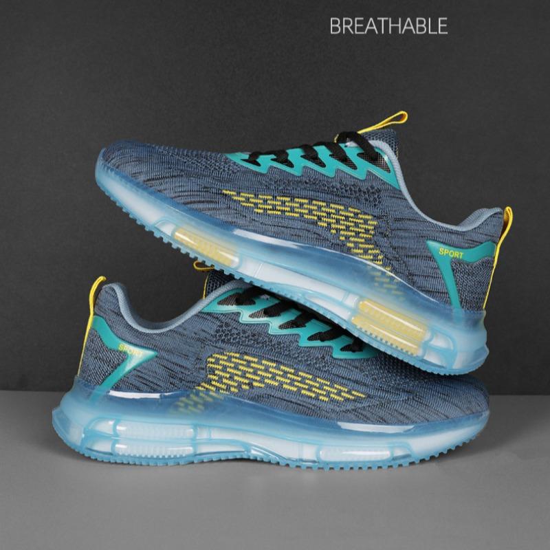 Pánská obuv velké velikosti, Prodyšná síťovaná obuv, Boty na volný čas, Sportovní obuv, Běžecké boty s tlustou podrážkou pro zvýšení výšky