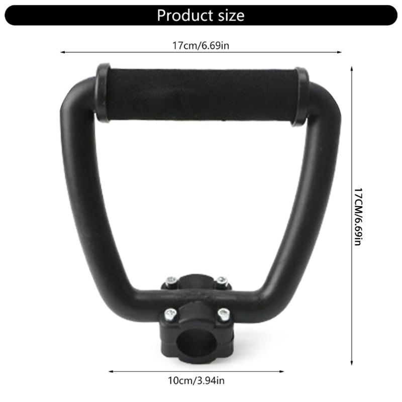 Lightweight Eater Trimmer Handle Bar Handlebar Universal Loop Sponge Handle Trimmer Replacement Handle for Garden Lawn