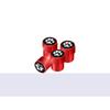 Creative Cool Design Paw Pet Animal Paw Footprints Emblém Auto Pneumatika Víčko ventilku Pneumatika Prach Cap Dekor Pro univerzální styling auta 4ks