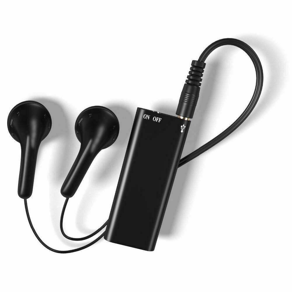 1PC 8GB USB Black Mini Audio Recorder Voice Activated Device MP3 Player Portable