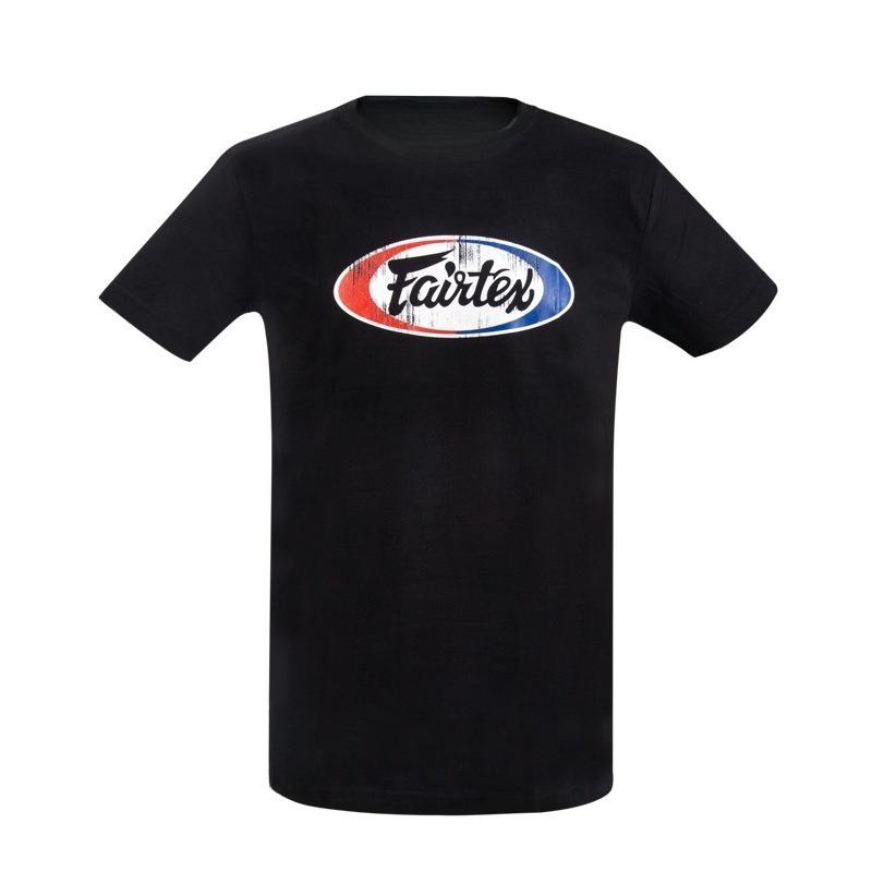 

Fairtex Муай Тай Бокс Бійка Повсякденна Футболка З Коротким Рукавом Дихаюча Чоловічий та Жіночий Одяг Спортивна Бійка Футболка З Круглим Коміром L