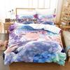 Game Genshin Impact Kamisato Ayaka Bedding Set Single Twin Full Queen King Size Bed Set Aldult Kid Bedroom Duvetcover Sets