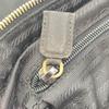 PRADA Shoulder Bag Quilted Gold Chain Tessuto Nylon Leather Black Women's Triangle Plate Logo