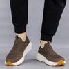 Men Outdoor Slip On Mesh Walking Shoes Breathable Senior Comfort Casual Fitness Shoes 40 To 45