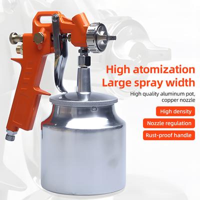Pulverizador de tinta sem fio universal de 1,5 mm com bico de cobre para pintura de interiores de casa, carro, faça você mesmo