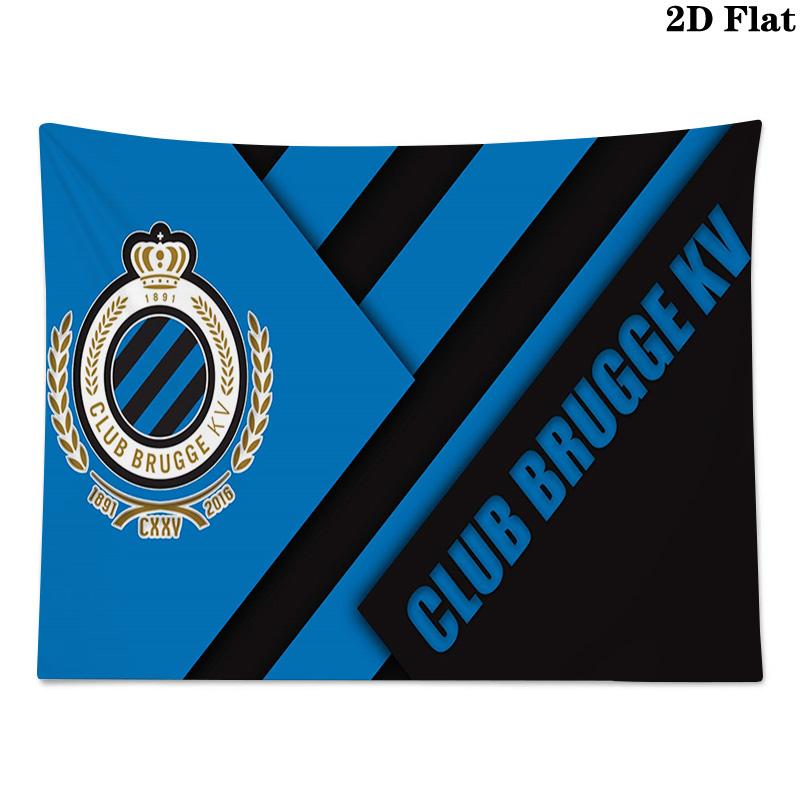 Royal Belgian Football Club Pattern Home Decor Tapestry, Wall Hanging, Decorative RV Wall Cloth.MGT0918123